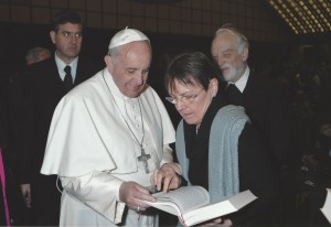 Papst Franziskus, Gabriele Latzel und Hans-Karl Seeger