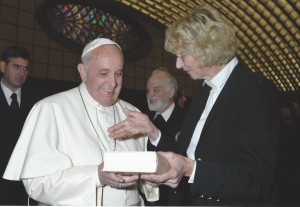 Papst Franziskus, Hans-Karl Seeger und Christa Bockholt
