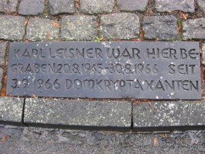 Kleve Friedhof Grabplatte 2