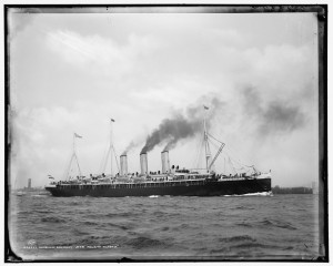 Die „Augusta Victoria“ war von 1888 bis 1889 das größte deutsche Passagierschiff